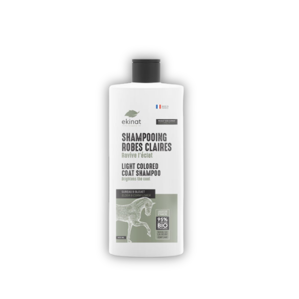Ekinat – Shampoo für helle Fellfarben 400 ml