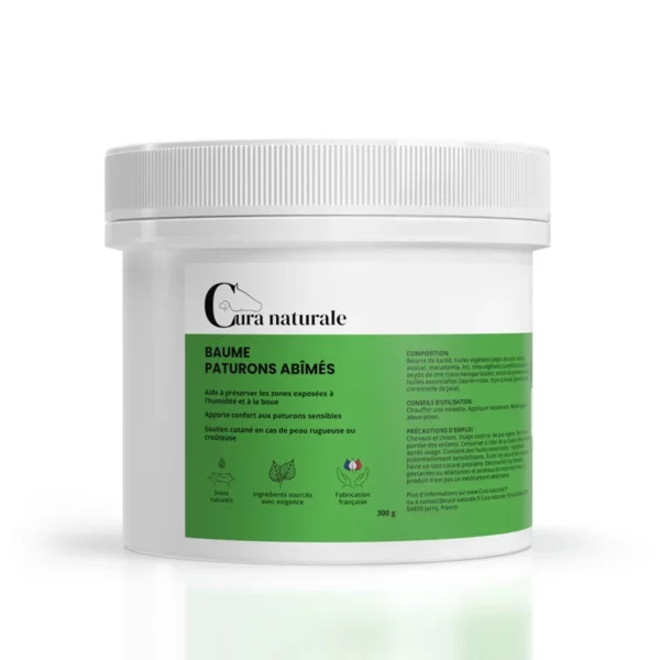 Cura Naturale - Baume paturons abîmés 300g